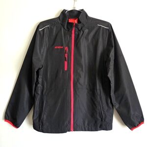 CCM Team  Hockey Rink Jacket  Black/Red Youth Size XL
